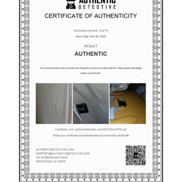 Kate Spade | Purse | Wild Senna | Voyage | satchel | Small grain | NWT - Picture 2 of 12